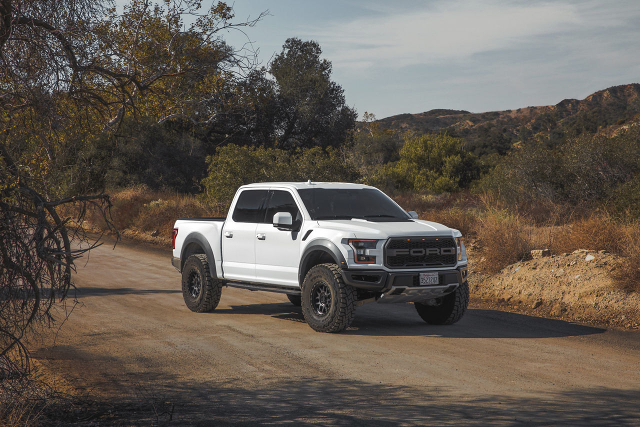 2020 Ford F150 Raptor KMC MESA Black KMC Wheels